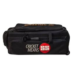 SS Wheelie Kit Bag – Black and Gold