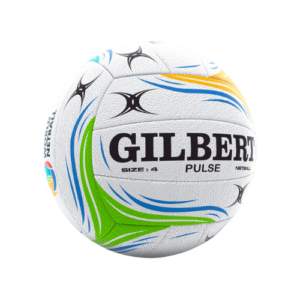 Netball Ball: Pulse Official Schools Match Ball Blue/Gold