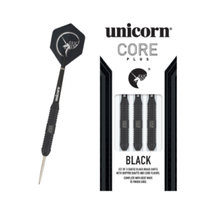Unicorn Core Darts: Core Black Brass Value Pack
