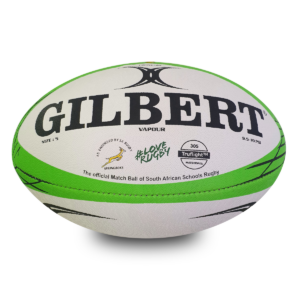 Gilbert Rugby Ball Vapour Green-Black